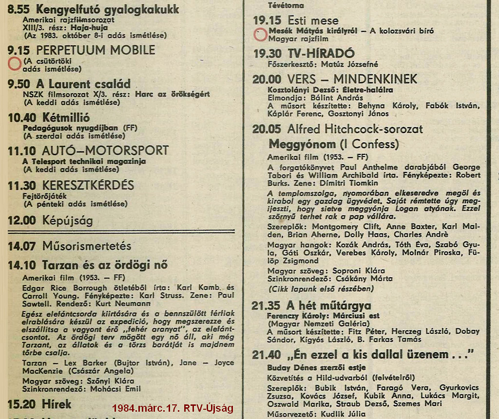 RTV: 1984: Meggy�nom