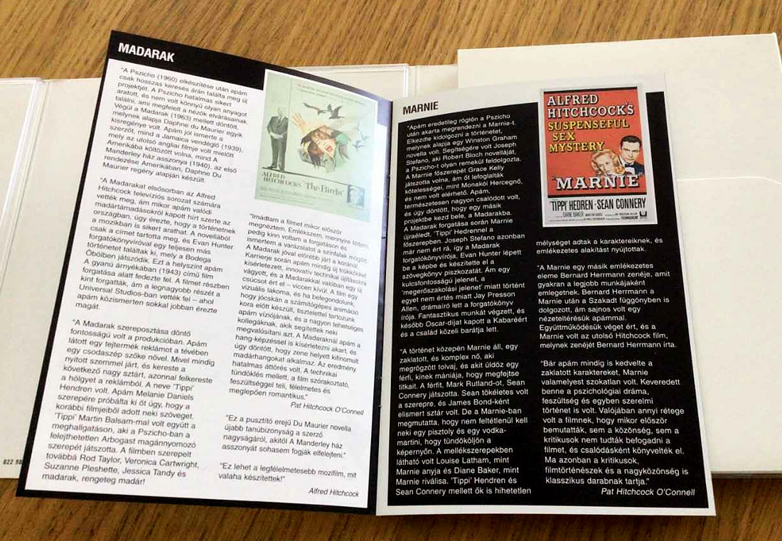 Hitchcock - Universal - feh�r - d�szdoboz